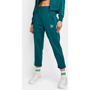 Puma T7 - Women Pants  - Green - Size: Small