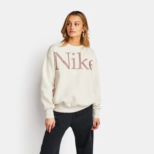 Nike Phoenix Os - Women Sweatshirts  - Beige - Size: Medium
