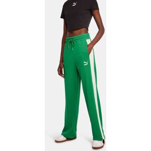 Puma T7 - Women Pants  - Green - Size: Extra Small