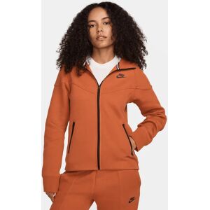 Nike Tech Fleece - Women Hoodies  - Brown - Size: Extra Large