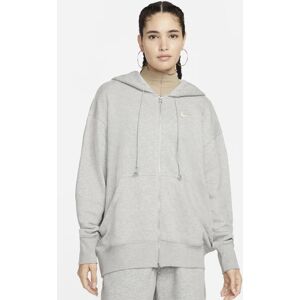 Nike Sportswear Phoenix Fleece Oversized - Women Hoodies  - Grey - Size: Extra Large