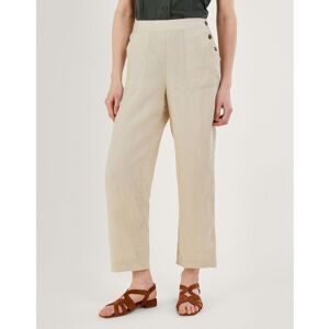 Monsoon Harper Linen Pull On Trouser