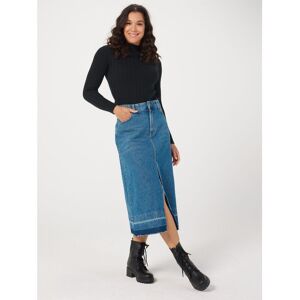 Finery Kara Mid Blue Denim Skirt