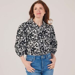 Helene Berman Puff Sleeve Blouse