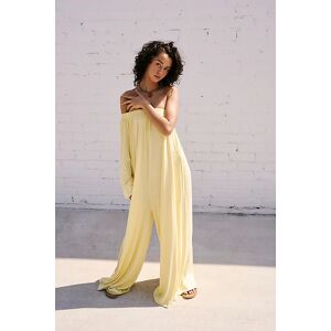 Sunday Stroll Jumpsuit by free-est at Free People in Banana, Size: Large - female