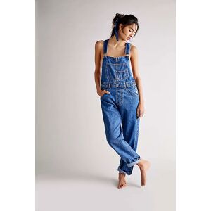 We The Free Ziggy Denim Overalls at Free People in Sapphire Blue, Size: Large - female