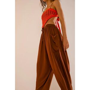 Quinn Trousers by free-est at Free People in Brownie, Size: XS - female
