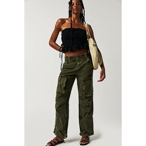 Can't Compare Slouch Trousers at Free People in Dusty Olive, Size: XL - female