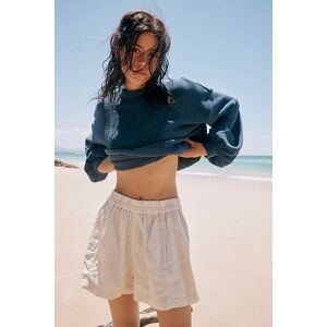 Get Free Poplin Pull-On Shorts at Free People in Nilla Cream, Size: Medium - female