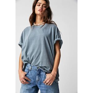 We The Free Nina Tee at Free People in Blue Mirage, Size: XS - female