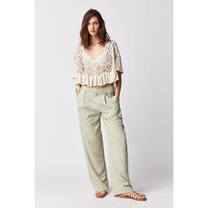 Falling Out Trousers at Free People in Alfalfa, Size: US 0 - female