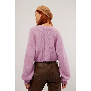 Willow Cardi at Free People in Fragrant Lilac Combo, Size: XL - female