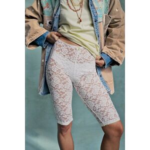 All Day Lace Capris by Intimately at Free People in Ivory, Size: Small - female