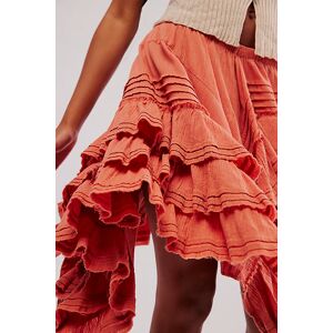 Shipwreck Ruffle Midi at Free People in Red Mango, Size: XL - female