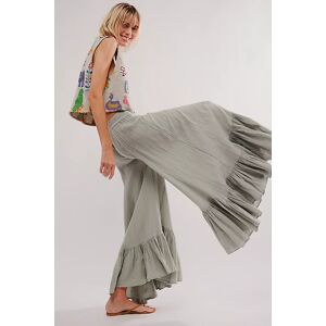Summer Kiss Godet Trousers at Free People in Sea Mist, Size: Large - female