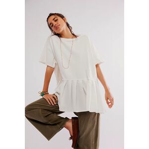 We The Free Ran Somewhere Tunic at Free People in Ivory, Size: XS - female