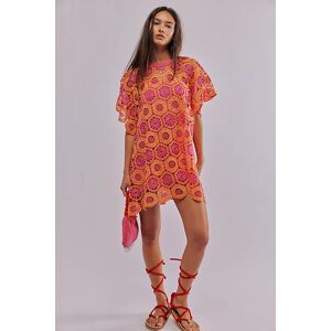 Audrey T-Shirt Dress at Free People in Birds Of Paradise Combo, Size: Small - female