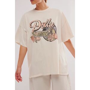 Dolly Parton Tee by LivyLu at Free People in Ivory - female