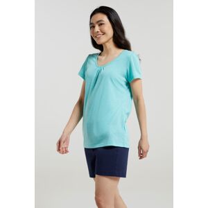 Mountain Warehouse Agra Quick-Dry Womens T-Shirt - Green - Green - Size: 28