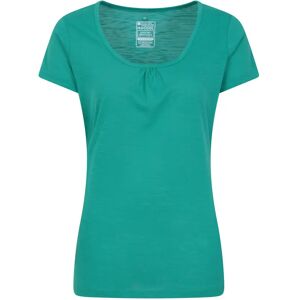 Mountain Warehouse Agra Quick-Dry Womens T-Shirt - Teal - Teal - Size: 18