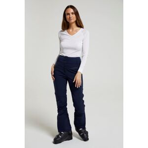 Mountain Warehouse Avalanche Recco Womens High-Waisted Softshell Ski Pants - Navy - Navy - Size: 6