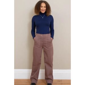 Kite Clothing Evershot Womens Organic Wide Leg Twill Trousers - - Size: 18