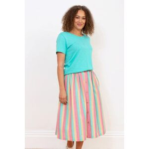 Kite Clothing Mudeford Womens Button Front Midi Skirt - - Size: L