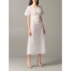 Ermanno Scervino lace dress with rhinestones - Size: 44 - female