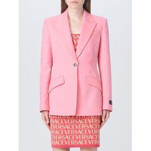 Versace blazer in jacquard wool - Size: 40 - female