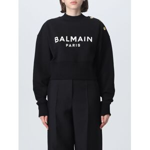 Balmain sweatshirt in organic cotton - Size: XS - female