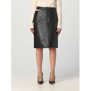 Fendi midi leather skirt - Size: 40 - female