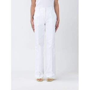 Pants CALVIN KLEIN Woman color White - Size: 34 - female