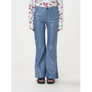 Trousers MARNI Woman colour Gnawed Blue - Size: 40 - female