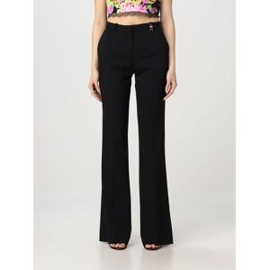 Trousers VERSACE Woman colour Black - Size: 40 - female