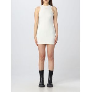 Off-White dress in stretch cotton - Size: 38 - female