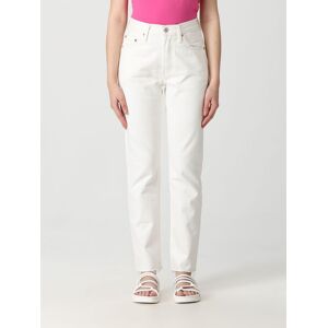 Jeans LEVI'S Woman color White - Size: 26 - female