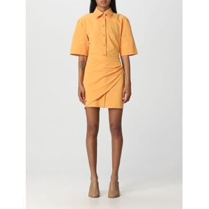 Dress JACQUEMUS Woman colour Orange - Size: 34 - female
