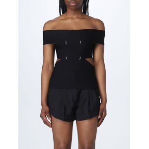 Alexander Mcqueen top in calf leather - Size: M - female