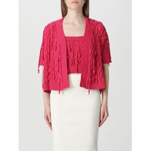 Cardigan PINKO Woman colour Raspberry - Size: XS - female