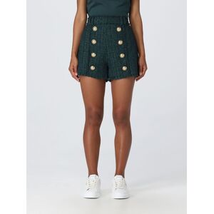 Balmain shorts in wool blend tweed - Size: 38 - female