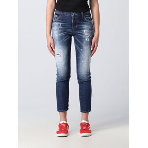 Jeans DSQUARED2 Woman colour Denim - Size: 36 - female