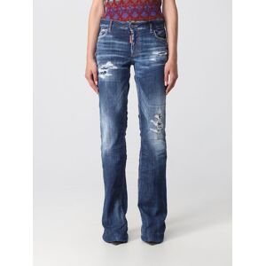 Jeans DSQUARED2 Woman colour Denim - Size: 36 - female