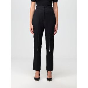 Trousers ALEXANDER MCQUEEN Woman colour Black - Size: 40 - female