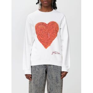 Marni cotton sweatshirt with crucipuzzle heart print - Size: 40 - female