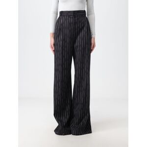 Trousers ALEXANDER MCQUEEN Woman colour Black - Size: 40 - female