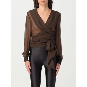 Saint Laurent blouse in organic silk with hood - Size: 36 - female