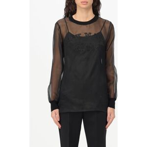 Max Mara blouse in silk organza - Size: 42 - female