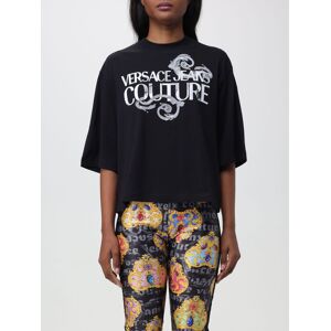 T-Shirt VERSACE JEANS COUTURE Woman colour Black - Size: XS - female