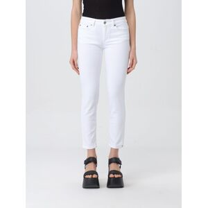 Jeans DONDUP Woman color White - Size: 26 - female