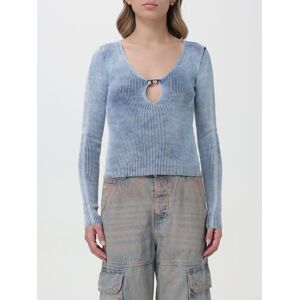 Jumper DIESEL Woman colour Gnawed Blue - Size: XS - female